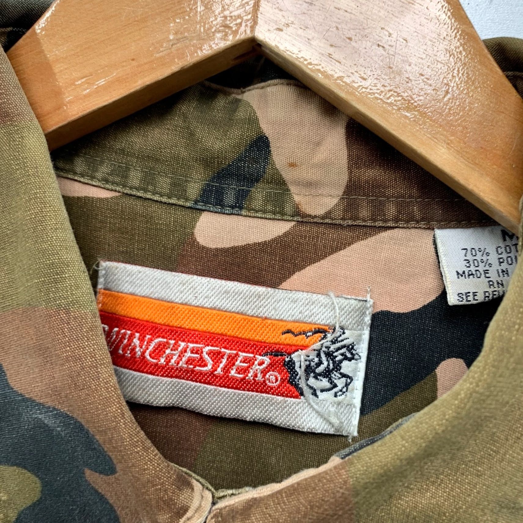 Vintage VINTAGE Winchester Camouflage Button Hunt Shirt Mens M Camouflage Hunt Outdoor Comfort? Size US M / EU 48-50 / 2 - 3 Thumbnail