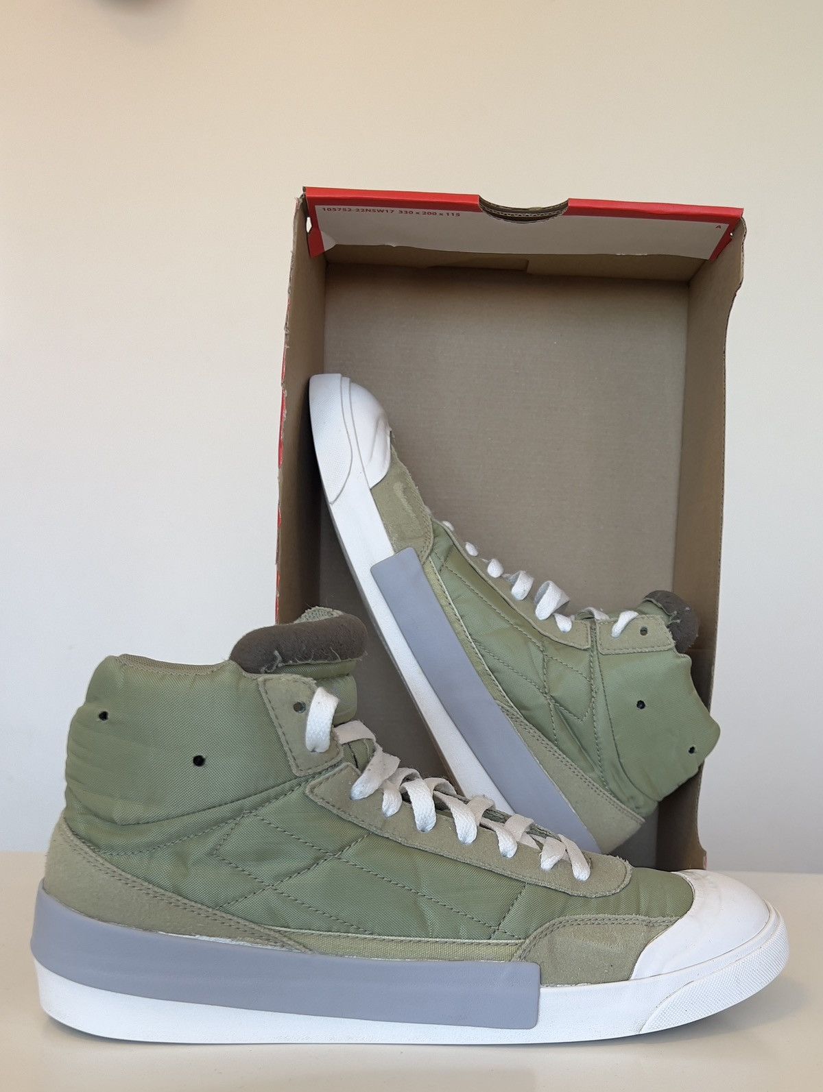 Nike Nike Drop Type Mid Dusty Olive Size US 9.5 / EU 42-43 - 2 Thumbnail