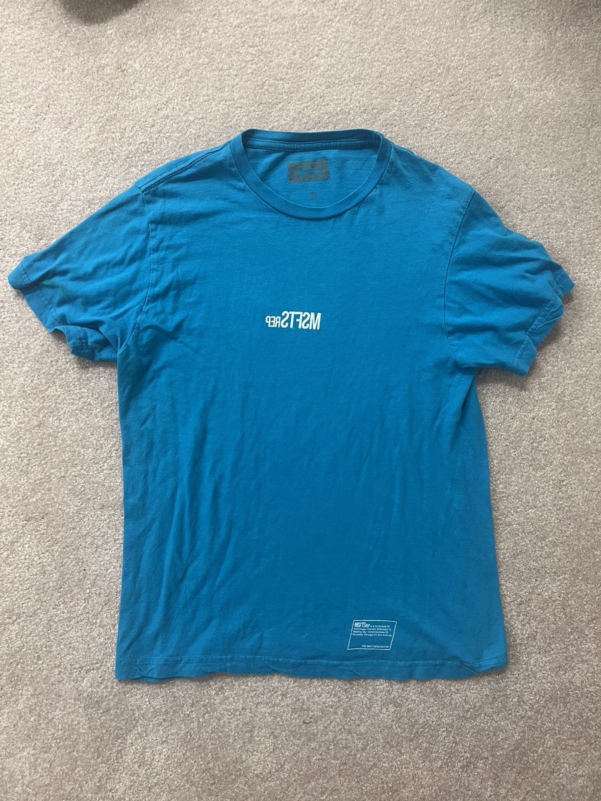 Msftsrep MSFTSrep Blue Short Sleeve T-Shirt Size US S / EU 44-46 / 1 - 1 Thumbnail