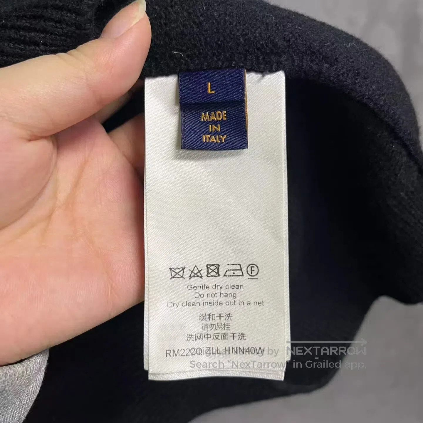Louis Vuitton Louis Vuitton Watch pattern Long-sleeved sweater with a ho Size US L / EU 52-54 / 3 - 3 Thumbnail