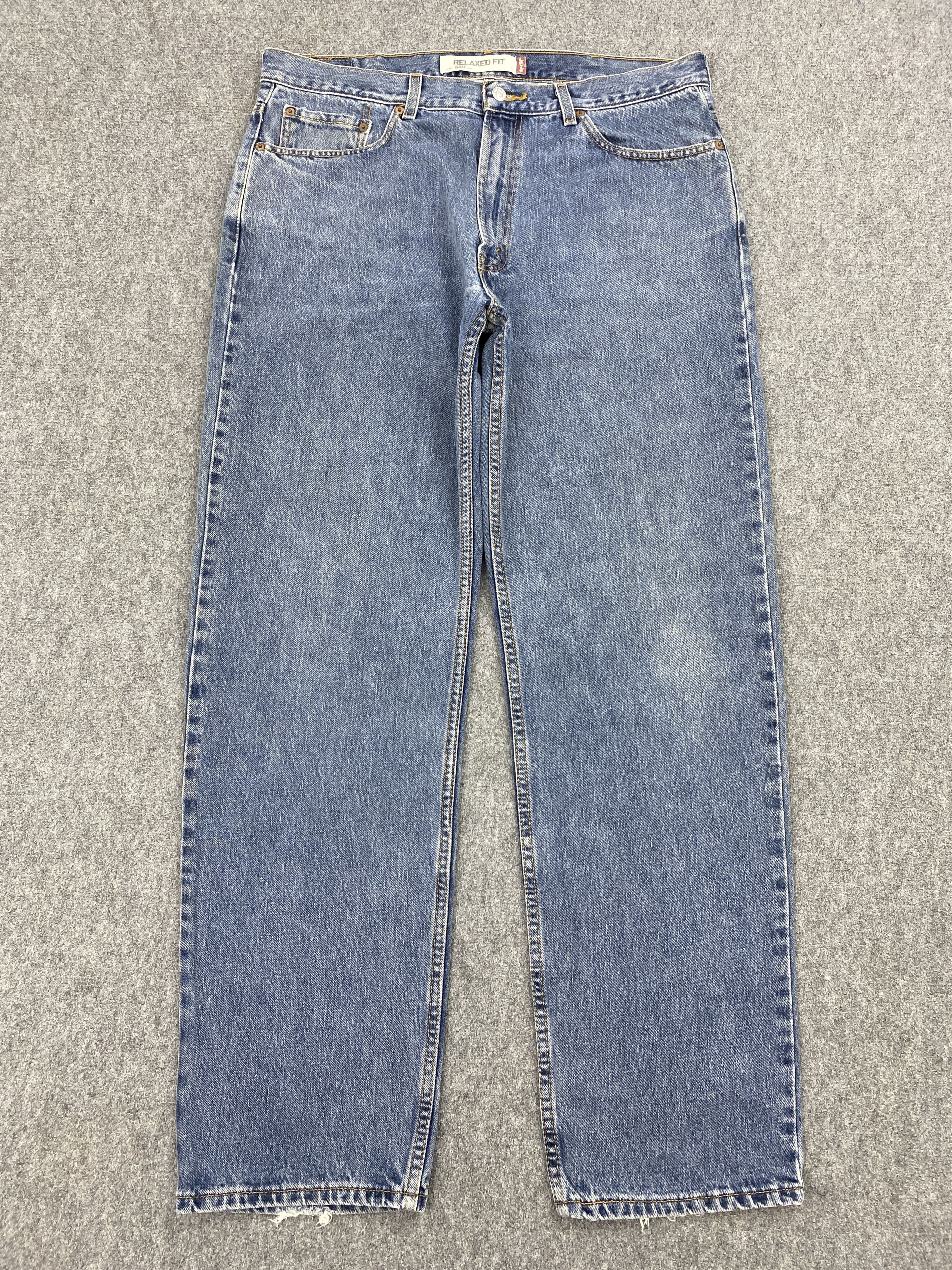 Levi's × Vintage Vintage Levis 550 Blue Denim Jeans Size US 39 - 1 Thumbnail