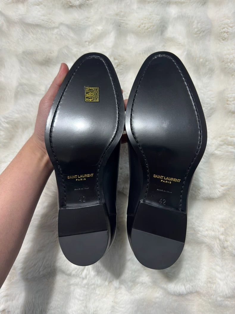 Saint Laurent Paris saint laurent parisBright leather Chelsea boots 2503-Nextar Size US 9 / EU 42 - 3 Thumbnail
