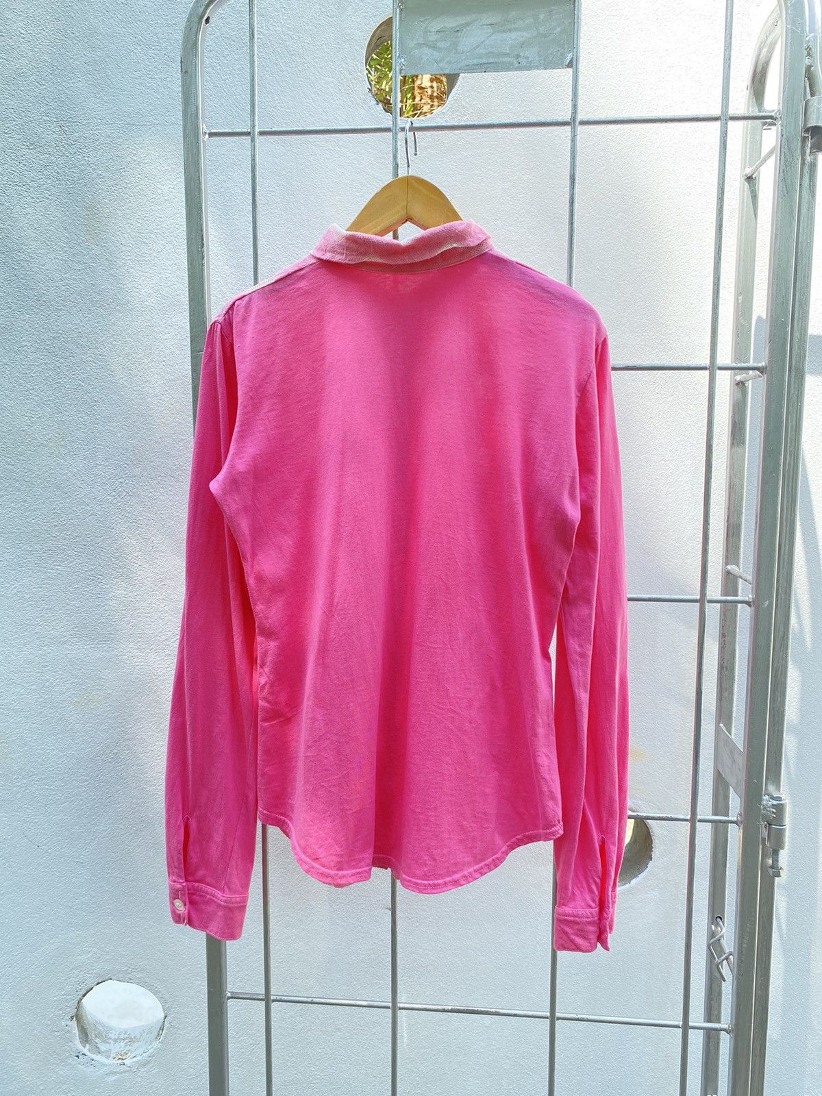 Y's × Yohji Yamamoto WXYZ Yohji Yamamoto Pastel pink plaid shirt Size S / US 4 / IT 40 - 5 Thumbnail