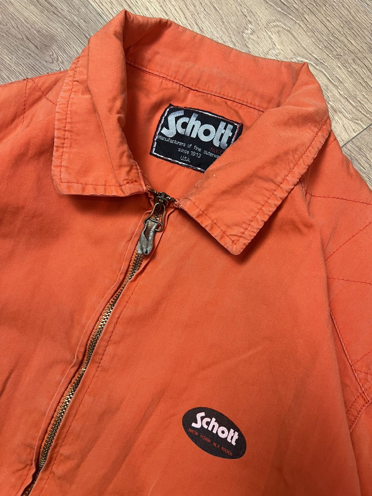 Schott Schott NYC Vintage Harrington Bomber USA Size US XL / EU 56 / 4 - 8 Thumbnail