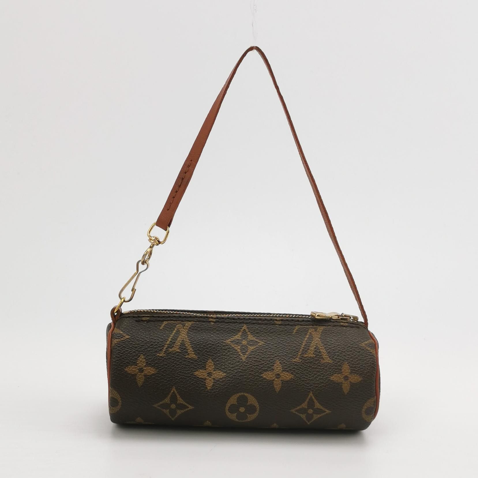 Louis Vuitton Louis Vuitton (LV) Papillon Mini Lambskin Monogram Print Dr Size ONE SIZE - 1 Thumbnail