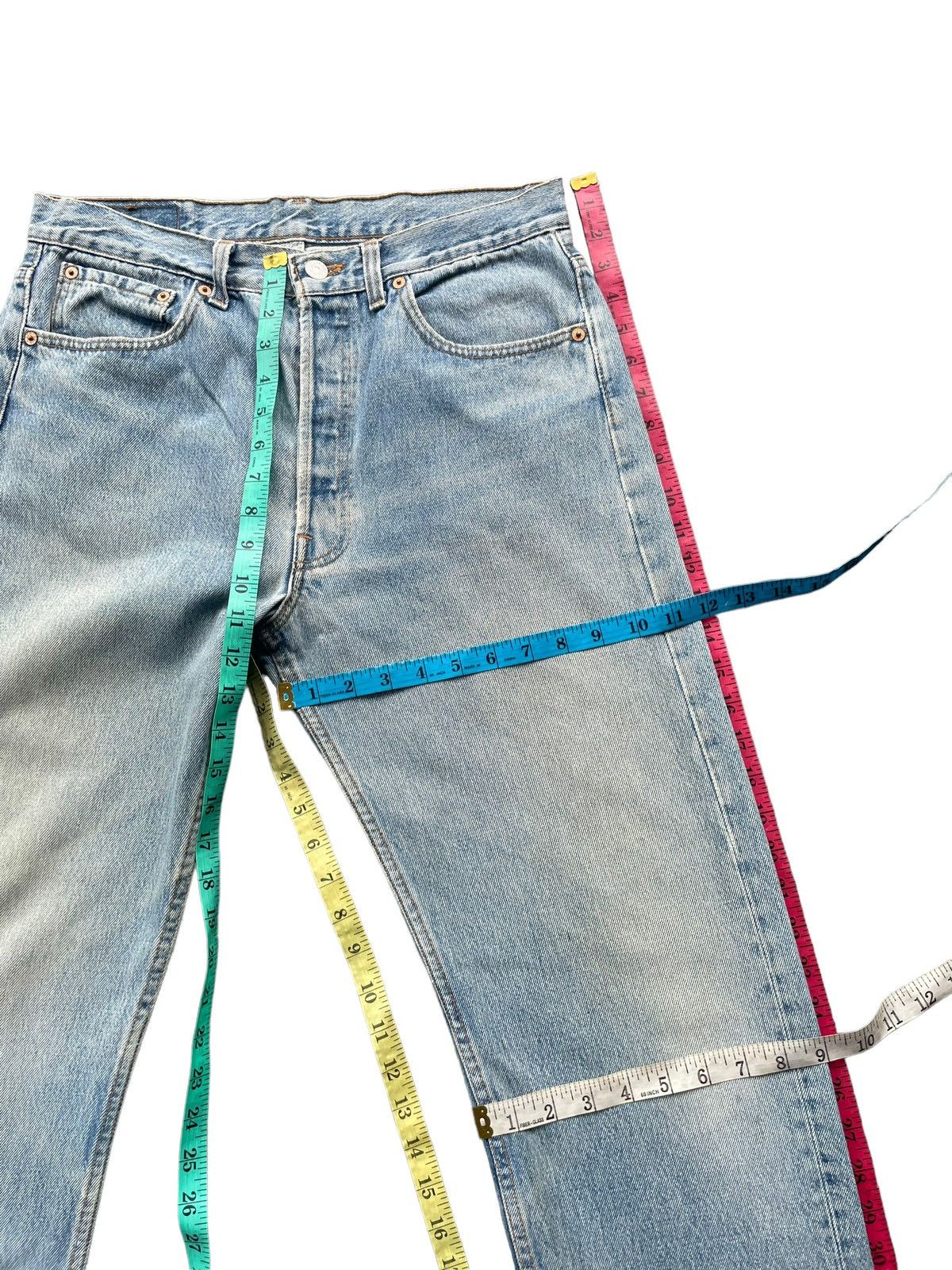 Levi's Vintage 1992 Levis 501 e Usa Denim Size US 32 / EU 48 - 21 Thumbnail
