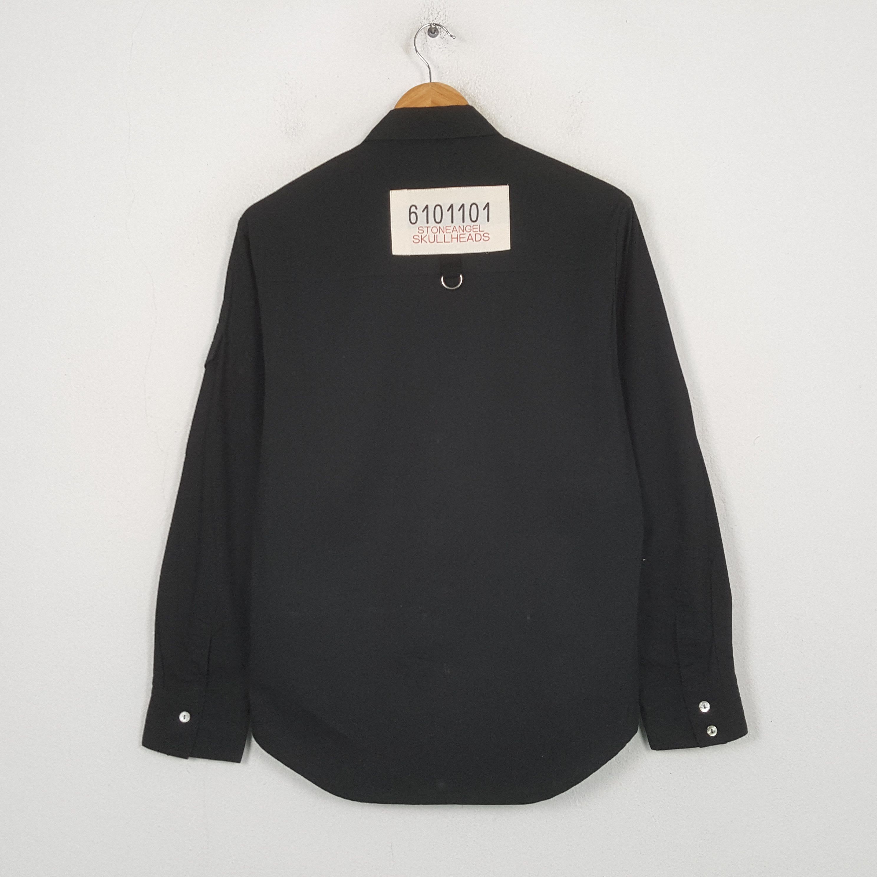 Japanese Brand Vintage Stoneangel Skullhead Rare Fashion Shirt RR28 Size US S / EU 44-46 / 1 - 3 Thumbnail