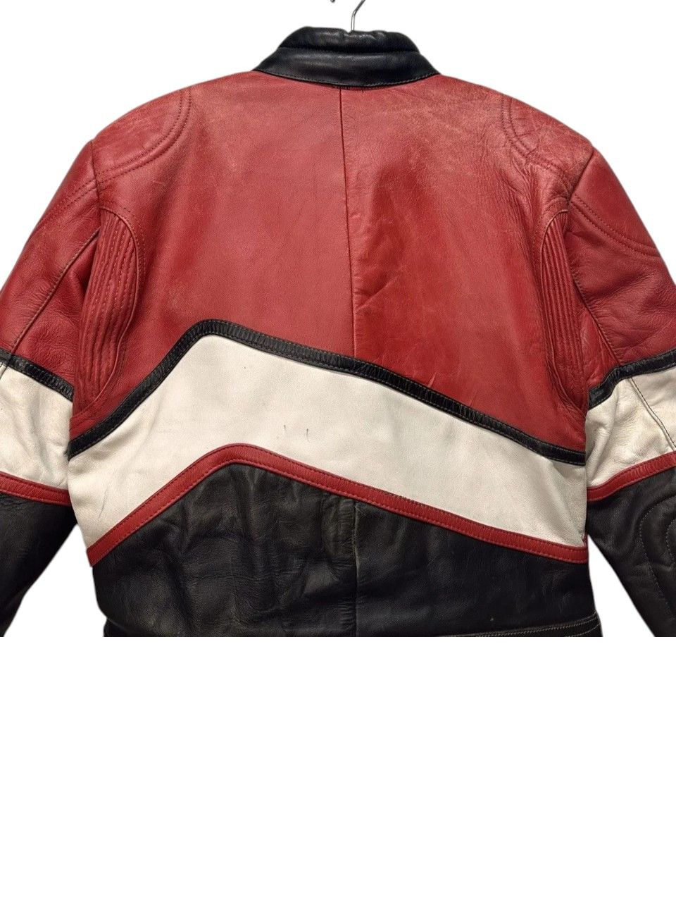 NASCAR Y2K Marlboro racing moto leather jacket vintage Size US S / EU 44-46 / 1 - 19 Thumbnail
