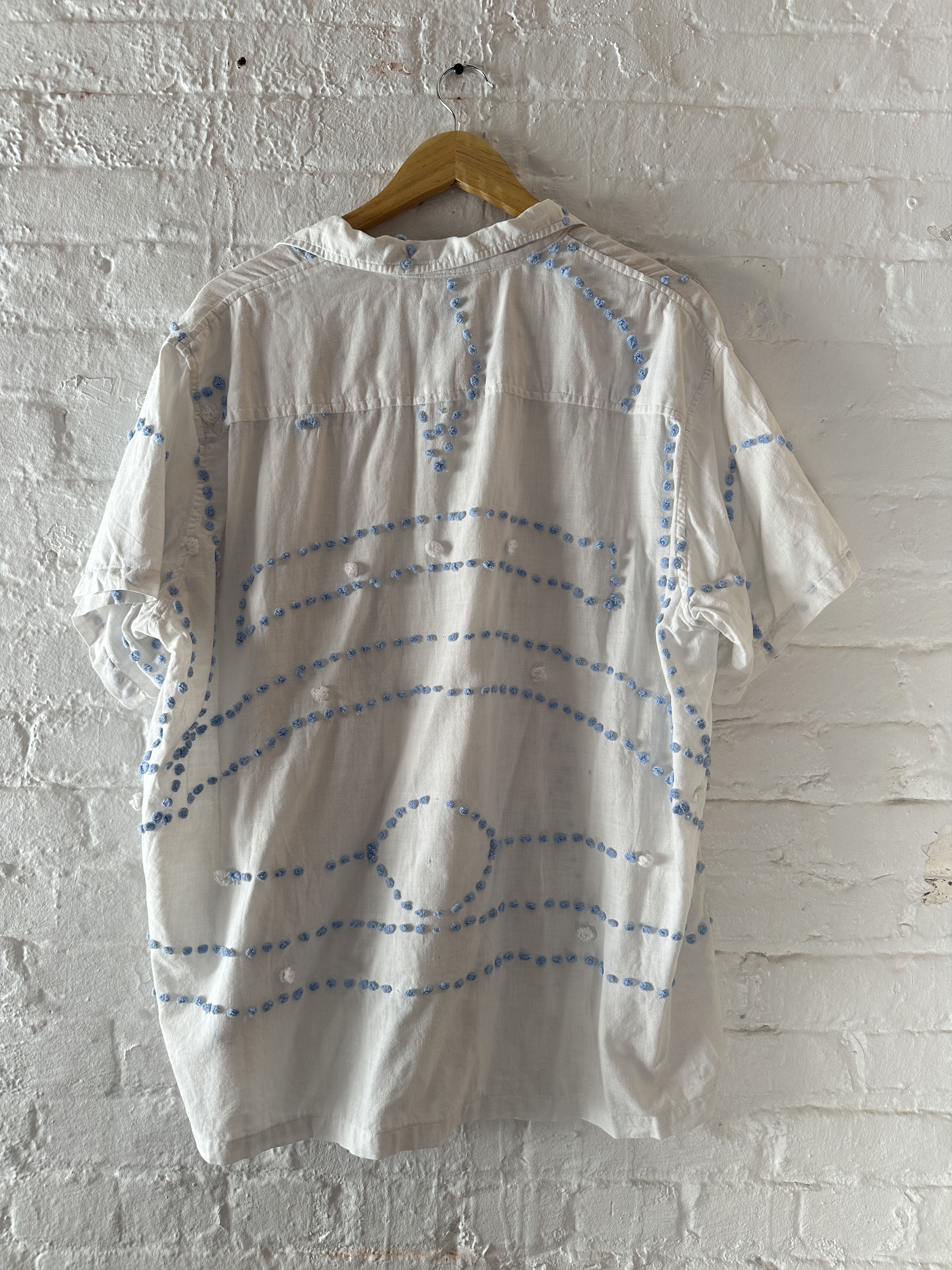 Bode Bode Camp Collar Shirt Size US XL / EU 56 / 4 - 4 Thumbnail