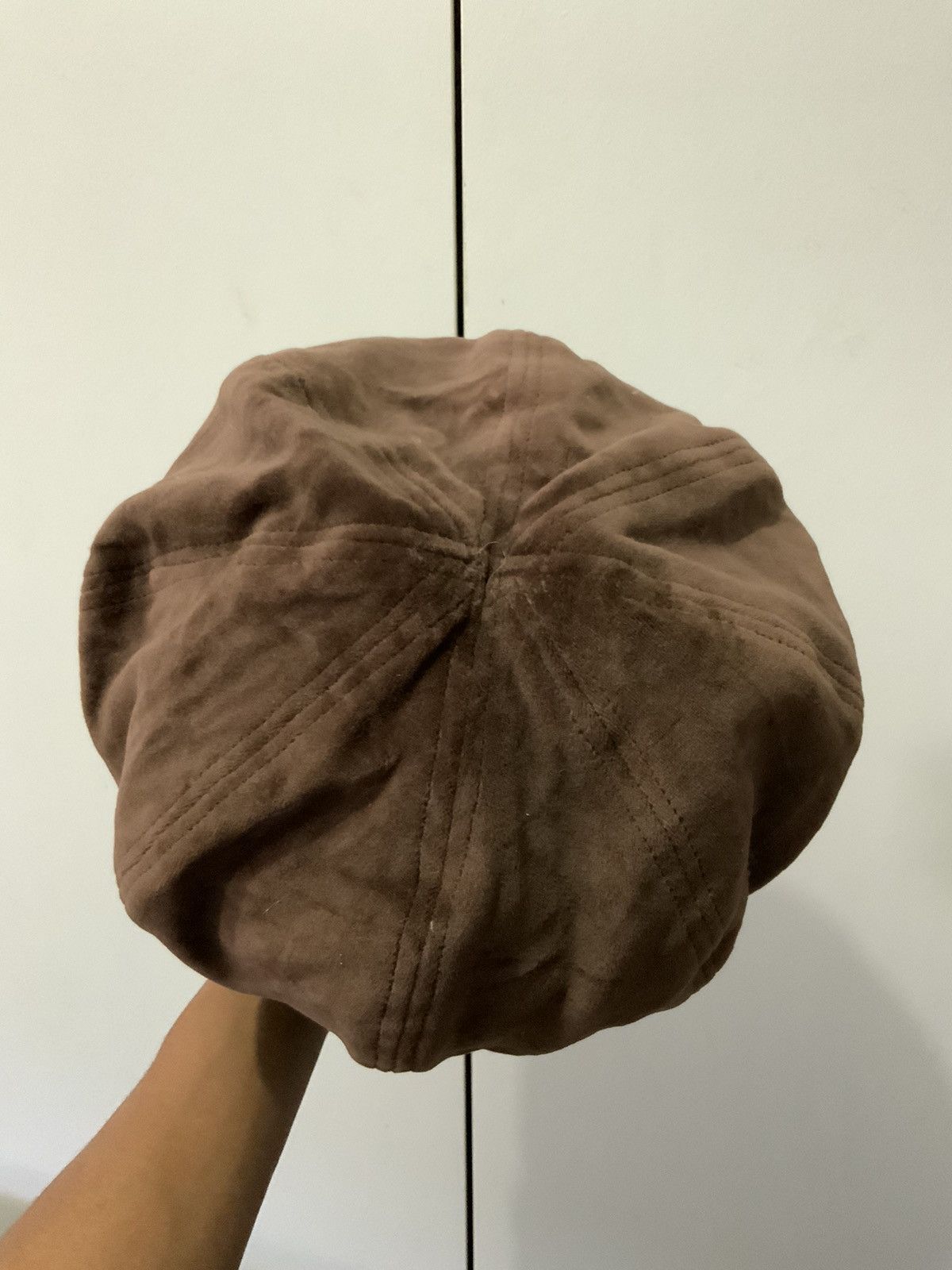 Japanese Brand Vintage Scala Studi Velvet Retro Hat Size ONE SIZE - 6 Thumbnail
