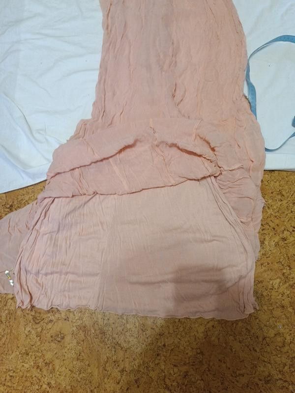 Morgan De Toi Morgan De Toi silk sequin dress pale blush sz S / T38 Size S / US 4 / IT 40 - 8 Thumbnail