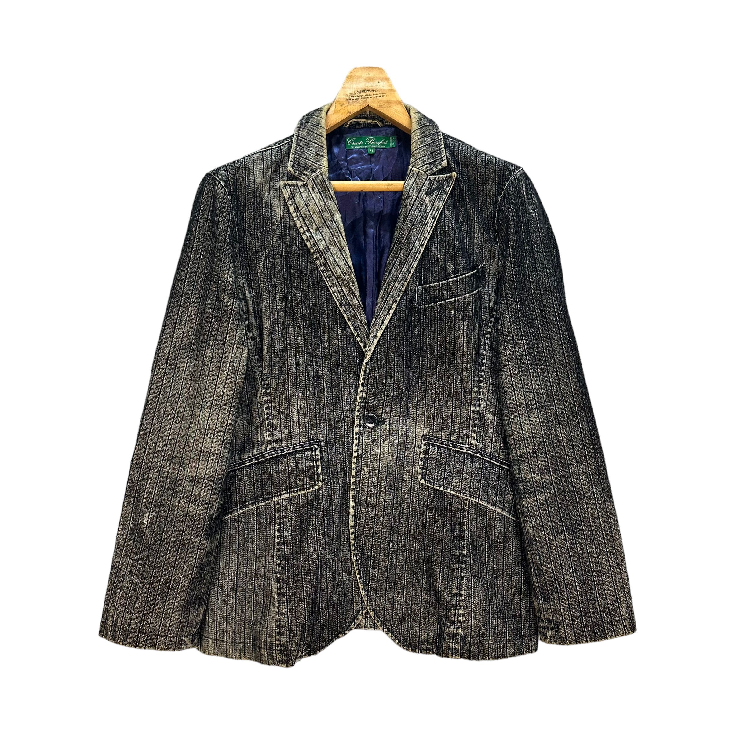 image of Vintage Create Barefoot Casual Jacket 8072-200, Men's (Size Medium)