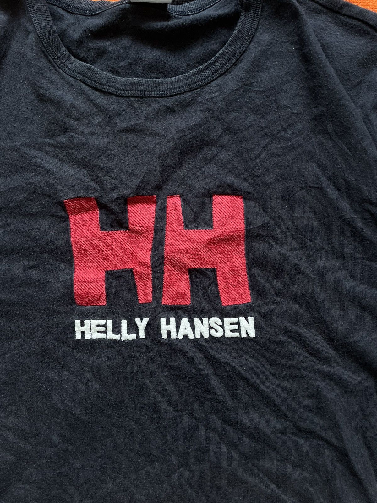 Helly Hansen × Vintage Vintage Helly Hansen Black T-shirt Size US XL / EU 56 / 4 - 2 Thumbnail