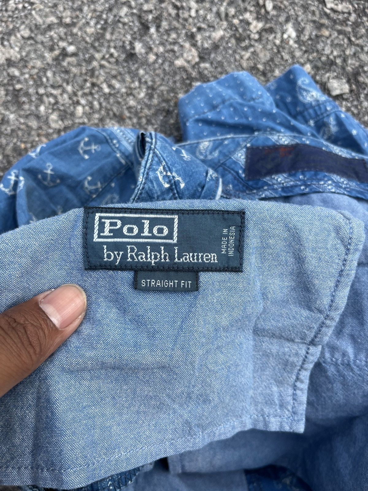 Polo Ralph Lauren Patchwork ocean wash Size US 32 / EU 48 - 4 Thumbnail
