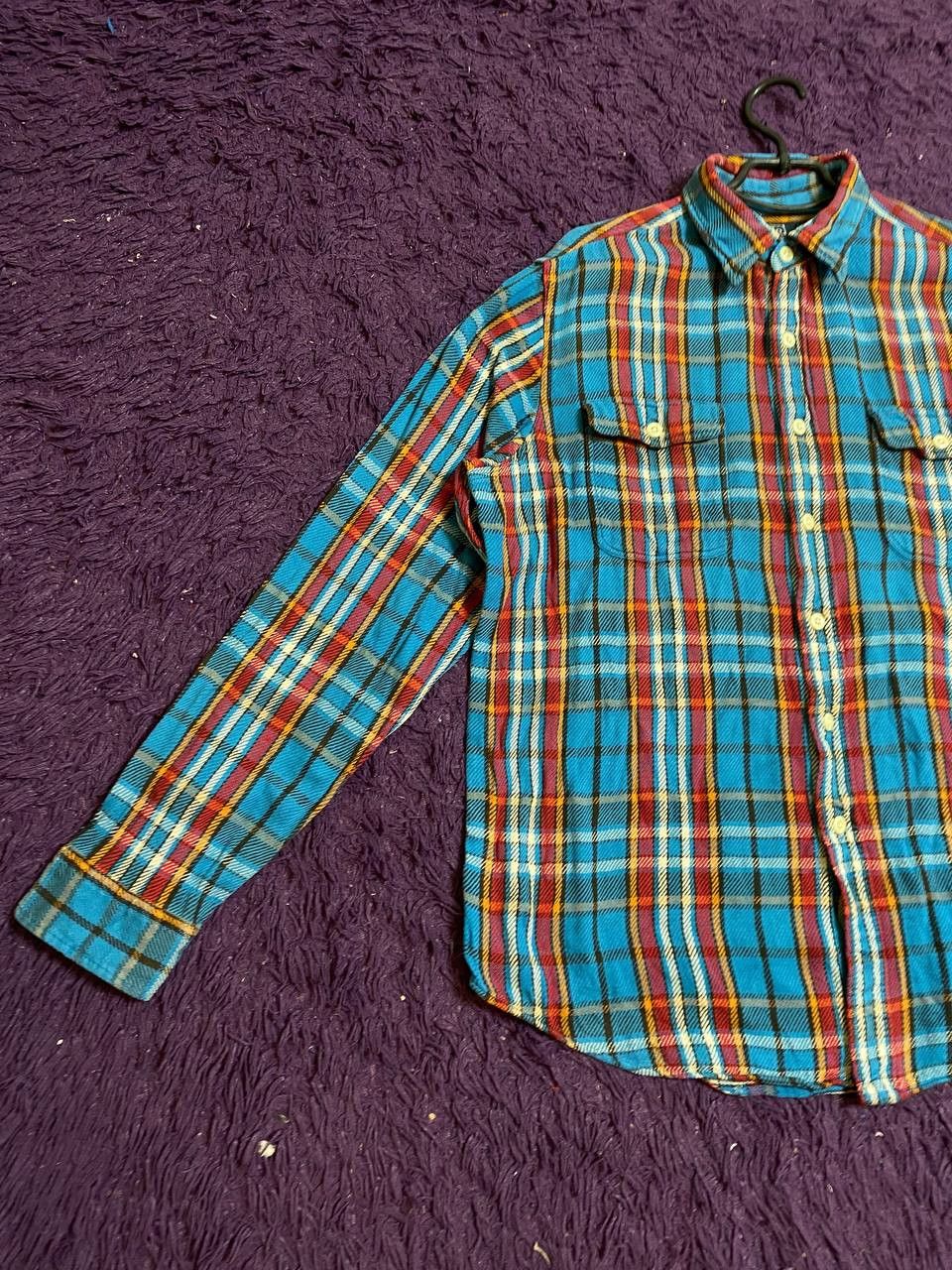 Polo Ralph Lauren Unusual Print Shirt Polo by Ralph Lauren Vintage Size US L / EU 52-54 / 3 - 4 Thumbnail