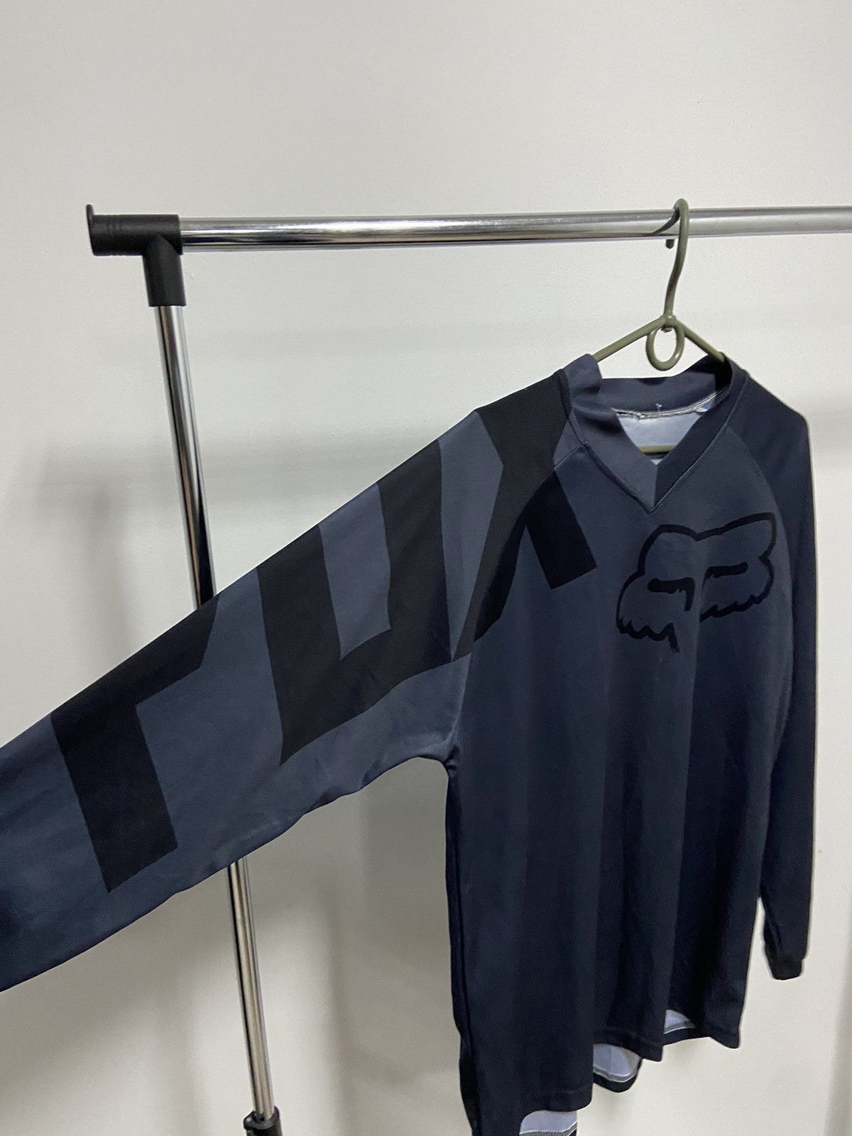 Fox Racing × Vintage Fox racing big logo jersey vintage factory longsleeve Size US M / EU 48-50 / 2 - 2 Thumbnail