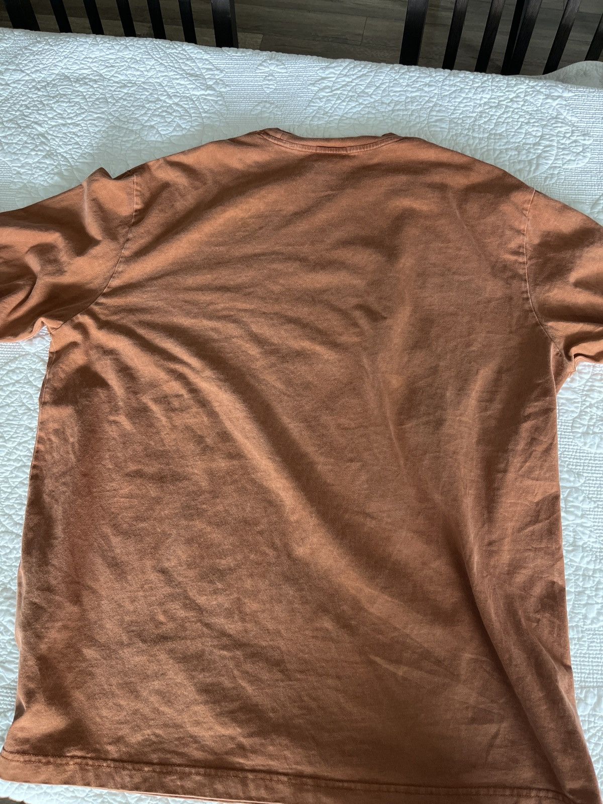 Kith Kith Classic Box Logo L/S Tee Burnt Orange Rust XL Size US XL / EU 56 / 4 - 7 Thumbnail
