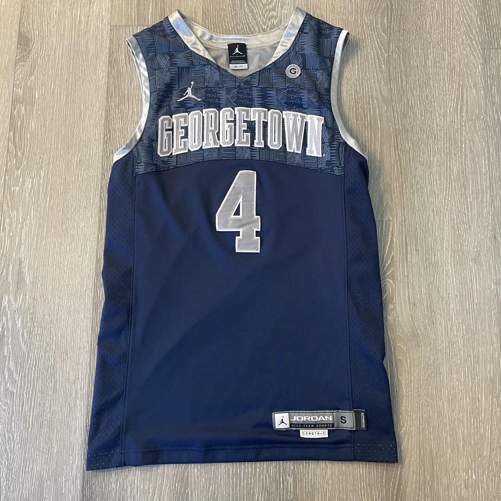 Jordan Brand Georgetown Hoyas Jersey S NCAA Basketball Jordan Dri-Fit Size US S / EU 44-46 / 1 - 3 Thumbnail