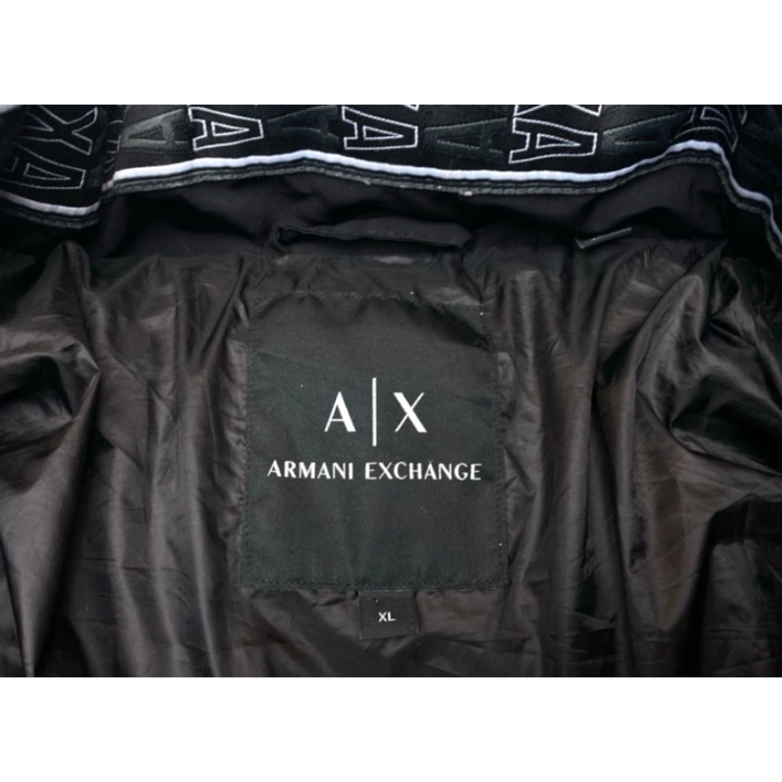 Armani Exchange Armani Exchange Down Filled Coat Mens XL Black Jacket Mid Length NWOTNEW 8260 Size US XL / EU 56 / 4 - 6 Thumbnail