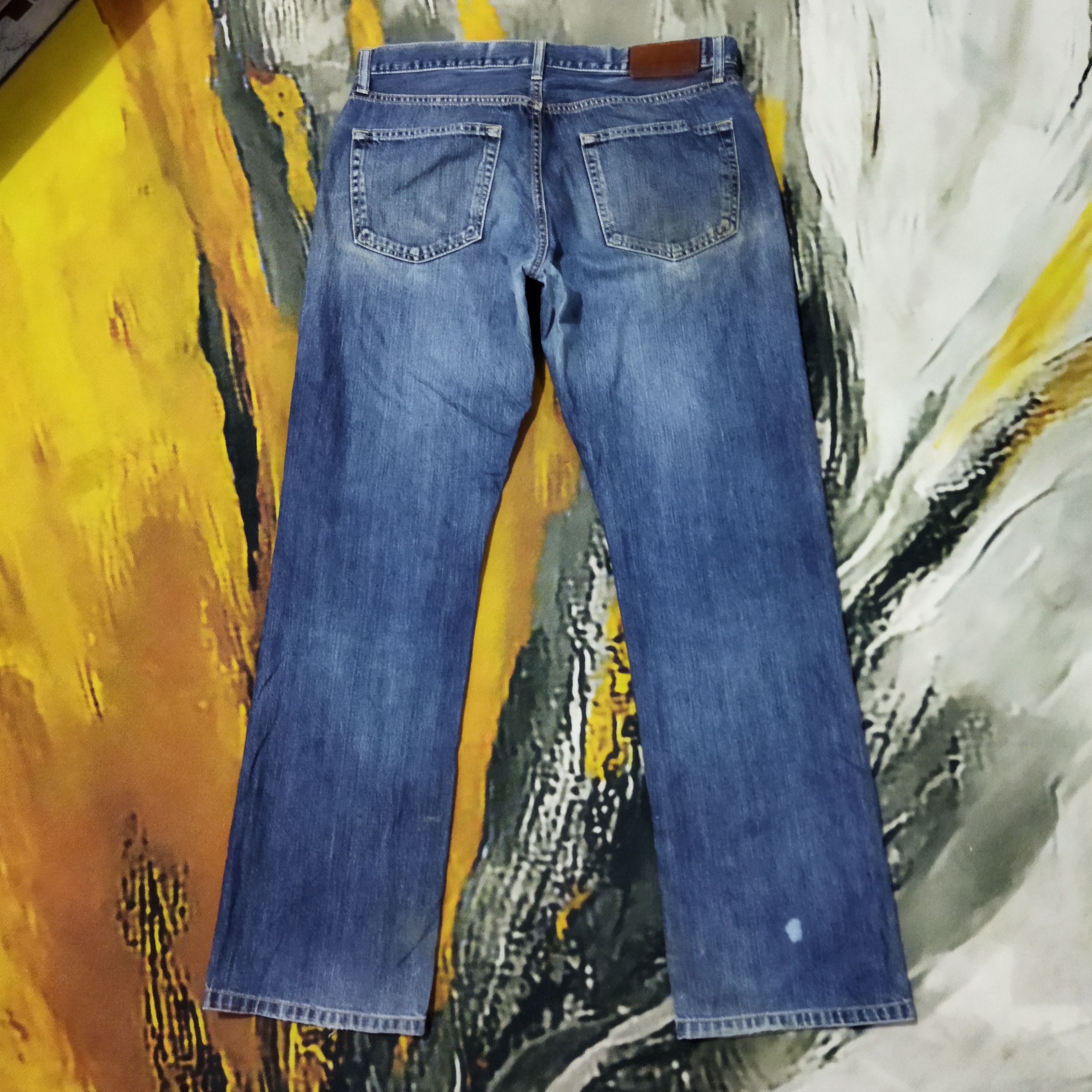 Japanese Brand × Vintage VINTAGE JAPANESE BRAND DISTRESSED BLUE JEANS PANTS Size US 34 / EU 50 - 6 Thumbnail