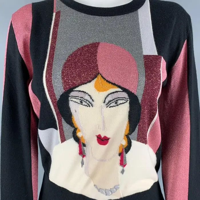 Dolce & Gabbana o1y0925 Sweater in Multicolor Size XS / US 0-2 / IT 36-38 - 2 Thumbnail