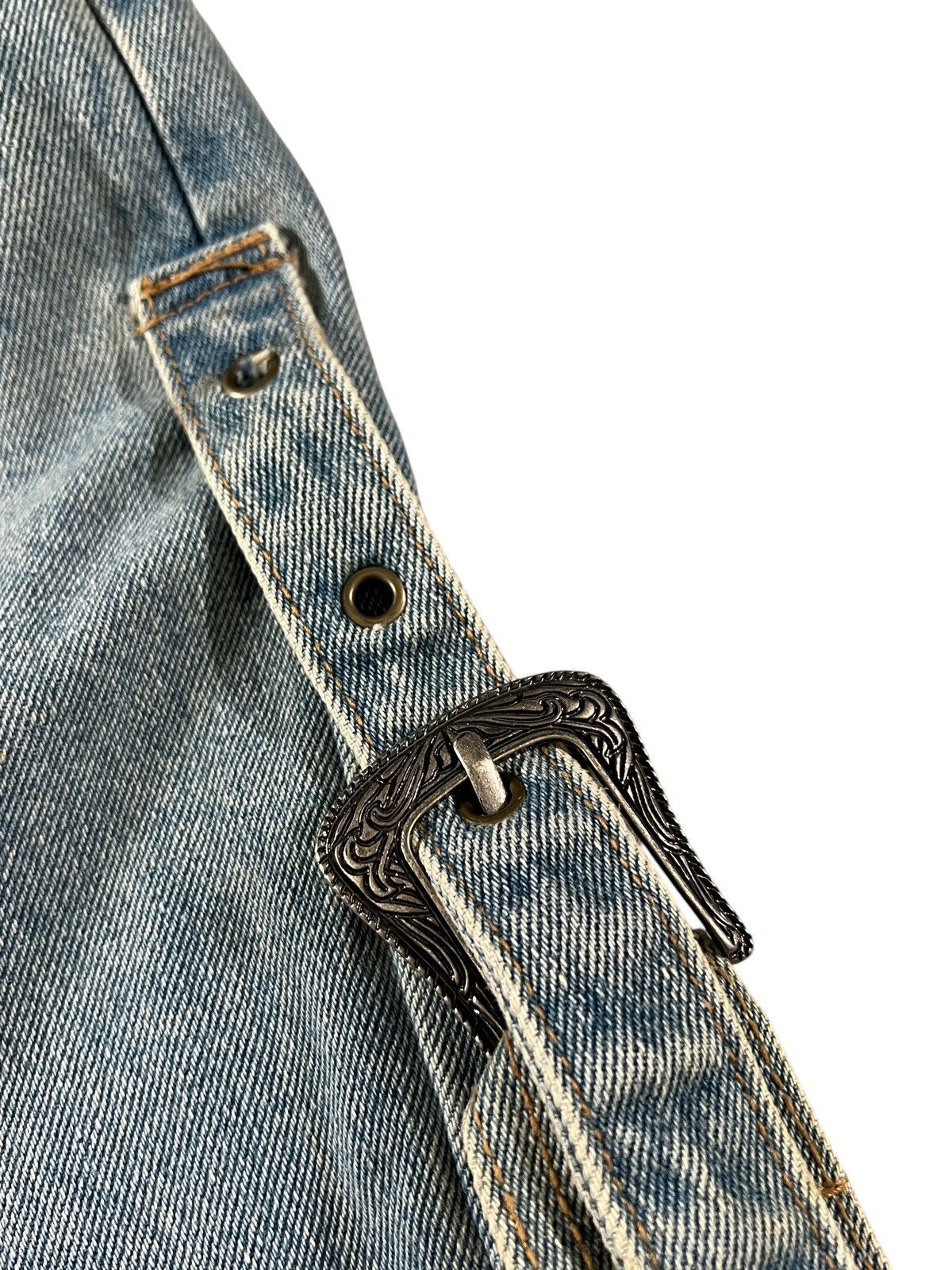 Japanese Brand Project Wave 🇰🇷 Detachable Denim Size US 30 / EU 46 - 10 Thumbnail
