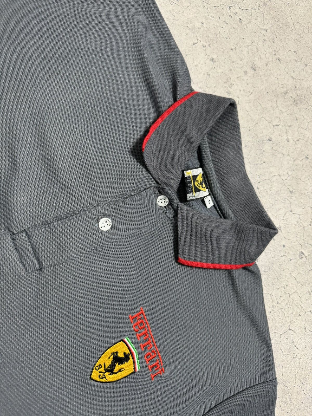 Ferrari Ferrari Vintage Racing Polo Shirt F1 Michael Shumacher Size US L / EU 52-54 / 3 - 8 Thumbnail