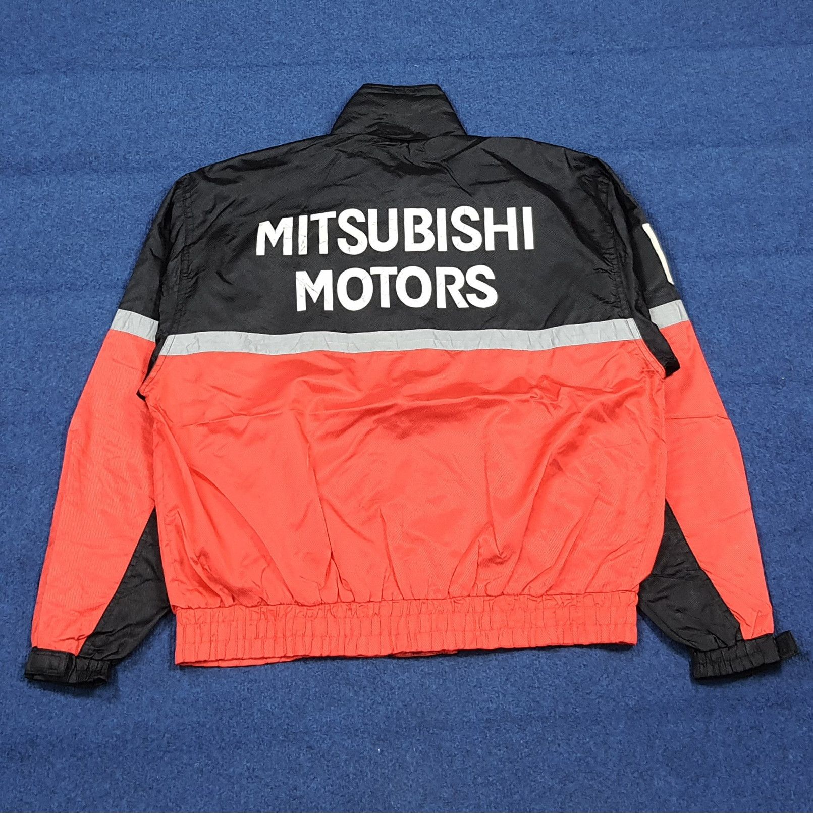 Japanese Brand Vintage Mitsubishi Motors Japan Staff Worker Jacket C292N10 Size US L / EU 52-54 / 3 - 1 Thumbnail