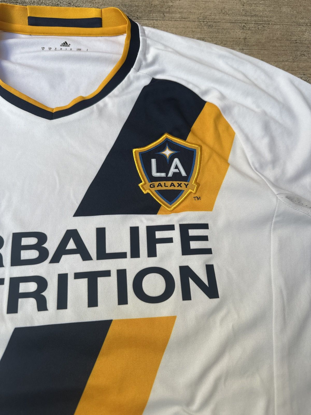 Adidas × Vintage Adidas Herbalife Nutrition LA Galaxy Soccer Jersey Size US M / EU 48-50 / 2 - 4 Thumbnail
