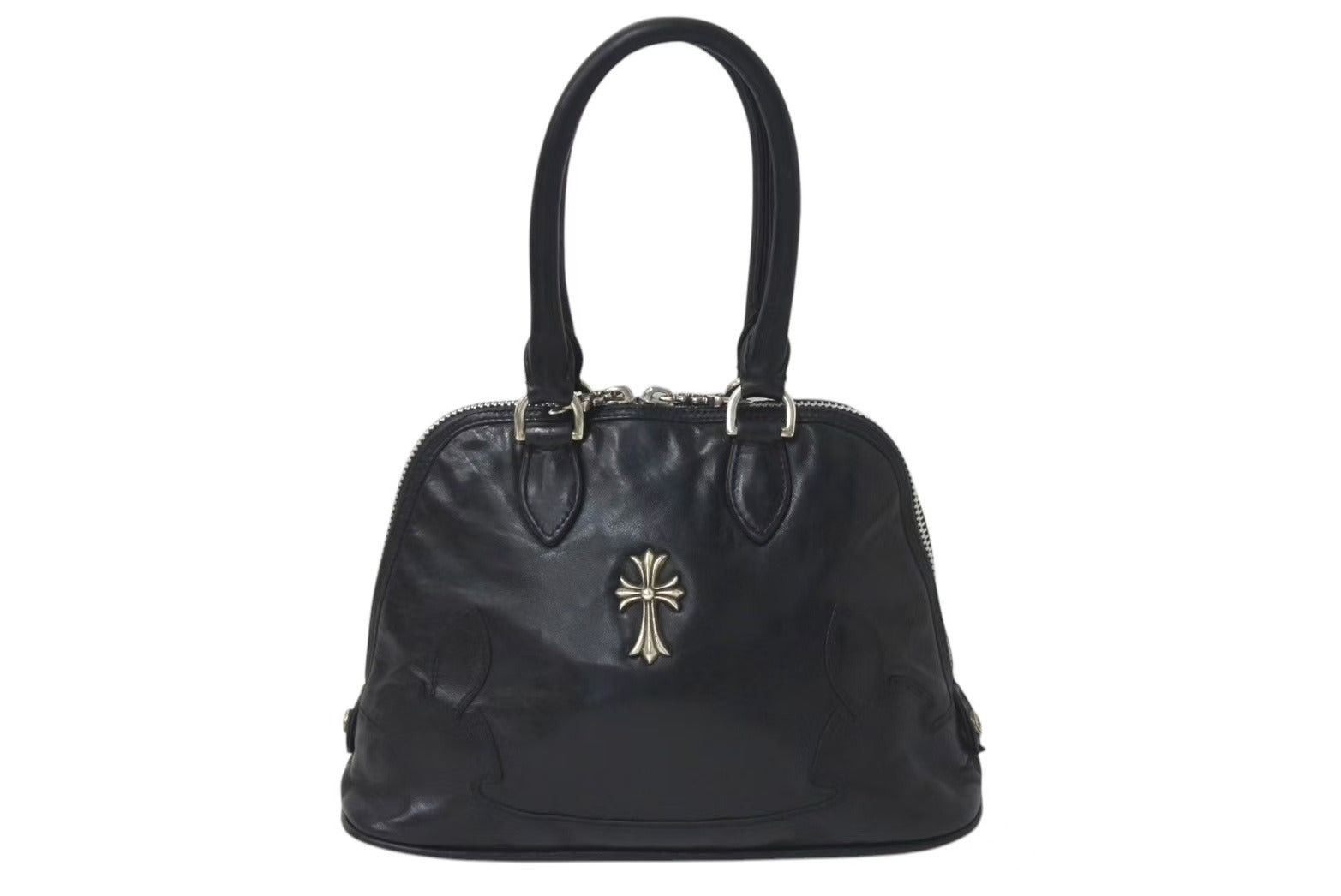 Chrome Hearts Mini Slouchy Mo Bag in Black, Men's