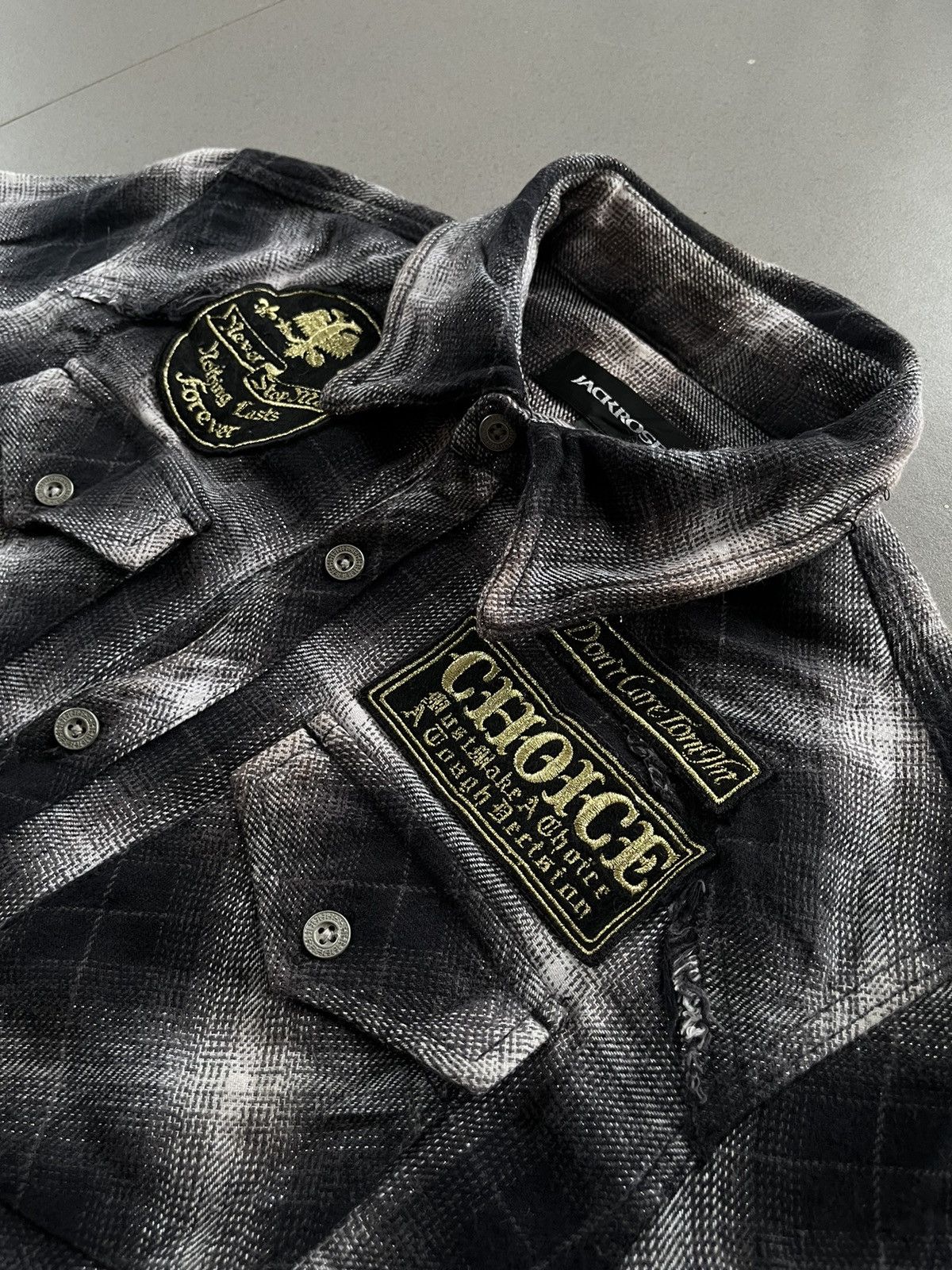 14th Addiction JAPANESE JACKROSE FLANEL VKEI POEM SEDITIONARIES PUNK STYLE Size US M / EU 48-50 / 2 - 6 Thumbnail