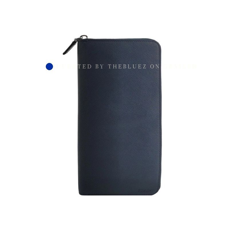Prada Blue Zip-Around Long Wallet Size ONE SIZE - 1 Thumbnail