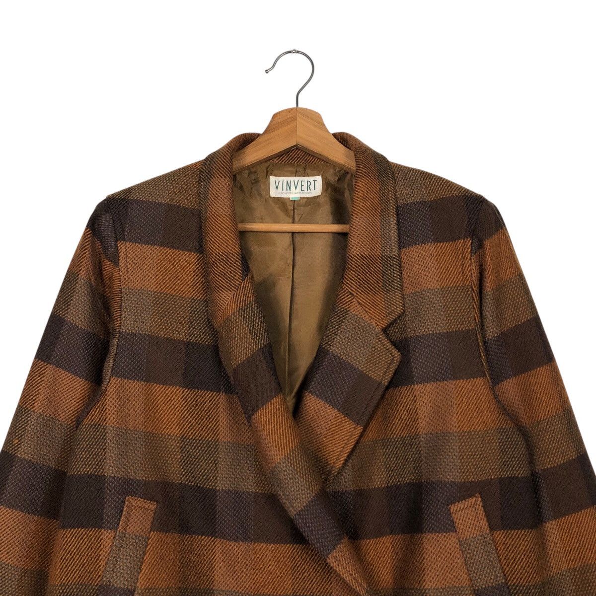 Japanese Brand 📌Vintage Bomber Jacket Vinvert Double Breast Issey Miyake Size US M / EU 48-50 / 2 - 4 Thumbnail