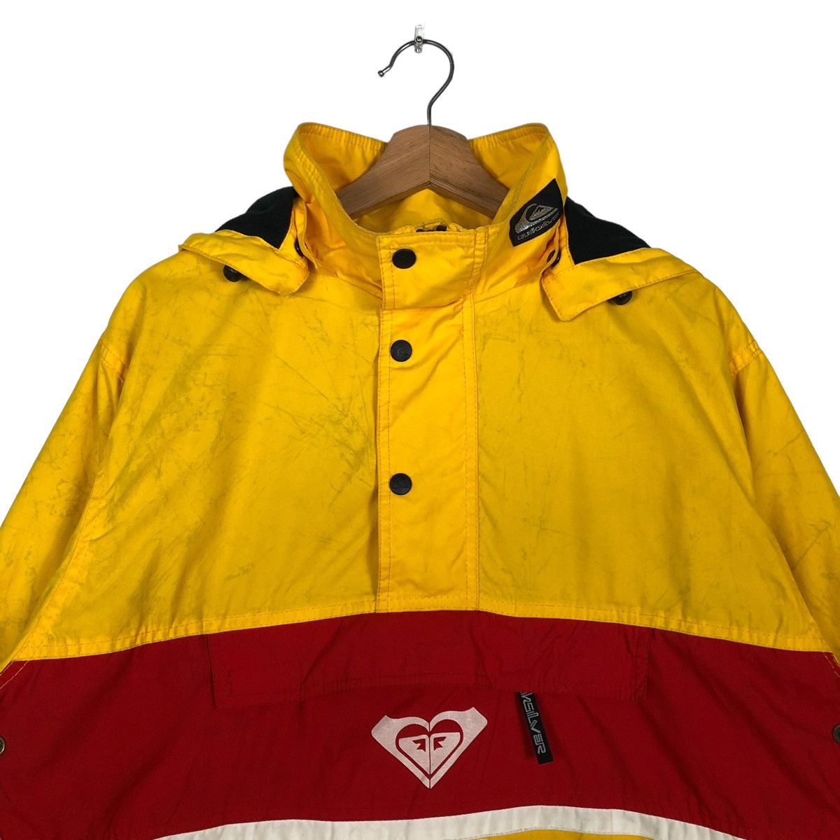 Quiksilver 🔥VINTAGE ANORAK JACKET PULL OVER QUICKSILVER BOARDING Size US M / EU 48-50 / 2 - 3 Thumbnail