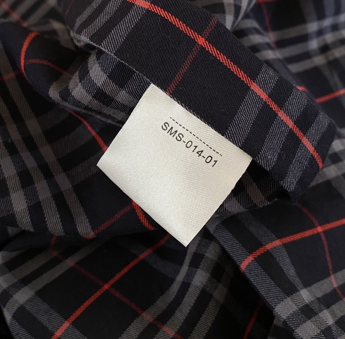 Burberry Burberry Nova Check Navy Shirt x Vintage x Luxury Size US L / EU 52-54 / 3 - 8 Thumbnail