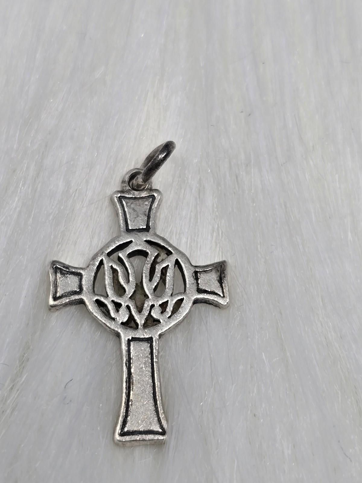 Other James Avery Retired Silver Holy Celtic Cross with Dove Size ONE SIZE - 1 Thumbnail