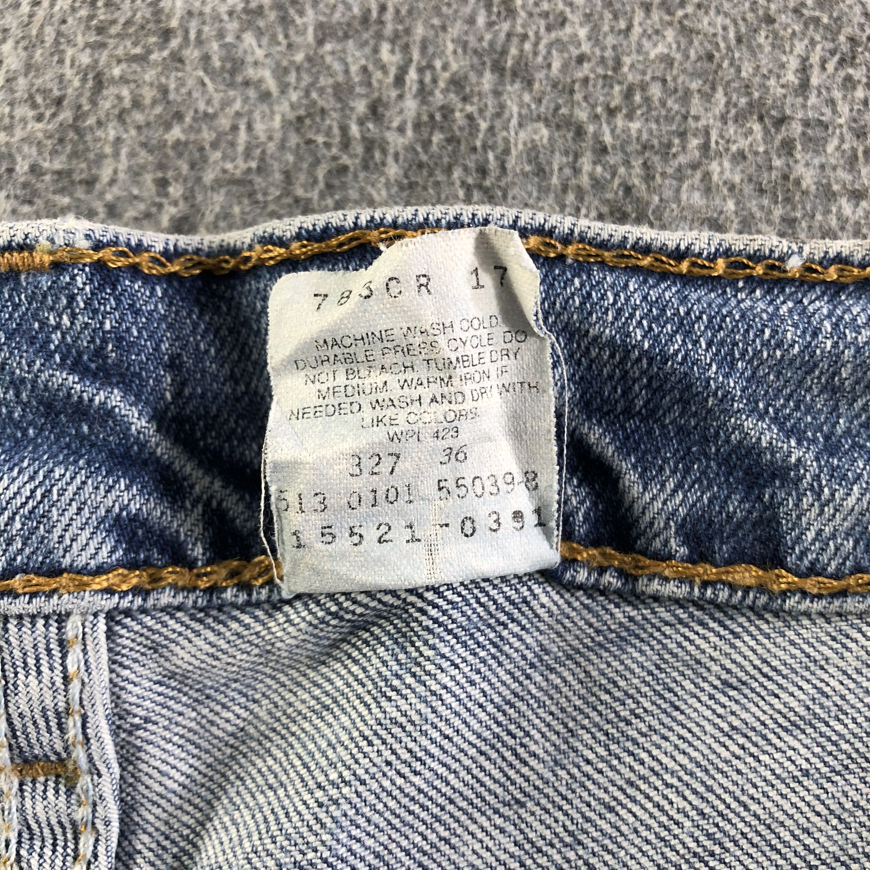 Levi's Vintage Blue Wash Levis 512 Jeans-J4294 Size US 31 - 10 Thumbnail