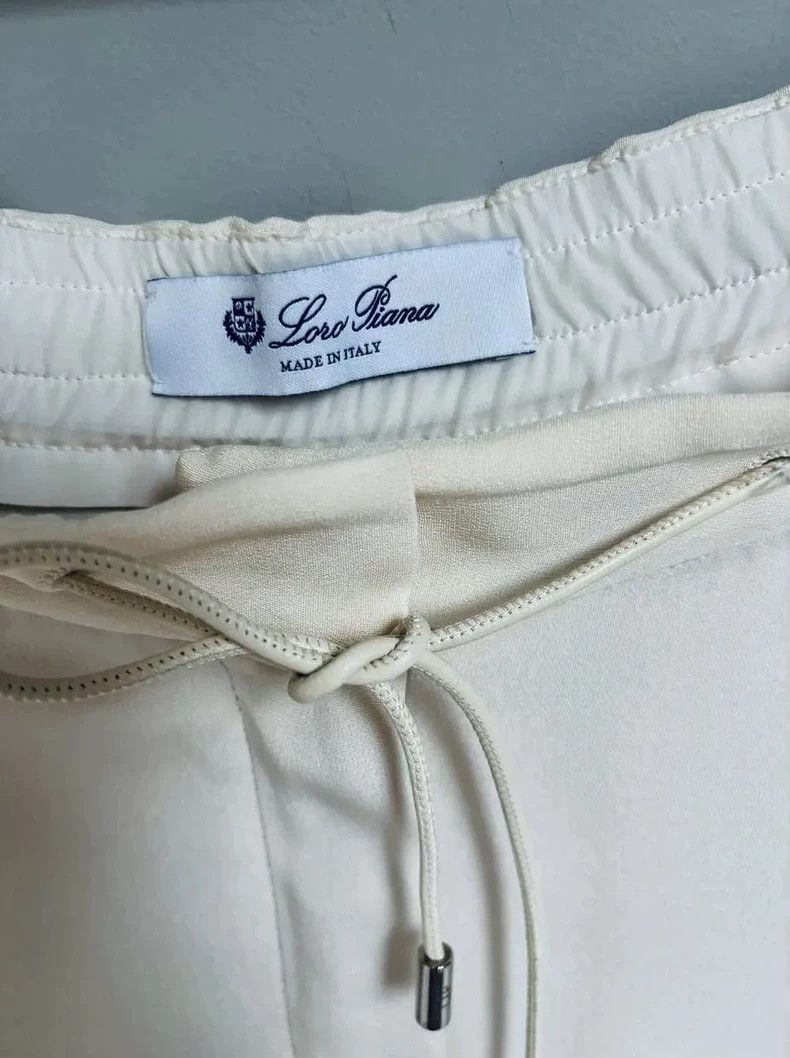 Loro Piana LORO PIANA Women's silk casual pants Size 26" / US 2 / IT 38 - 5 Thumbnail