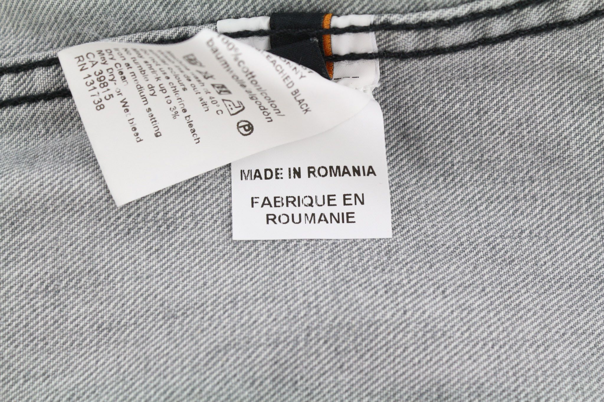 Nudie Jeans CONNY S Sunbleached Black Grey Jacket 81620 Size US S / EU 44-46 / 1 - 8 Thumbnail