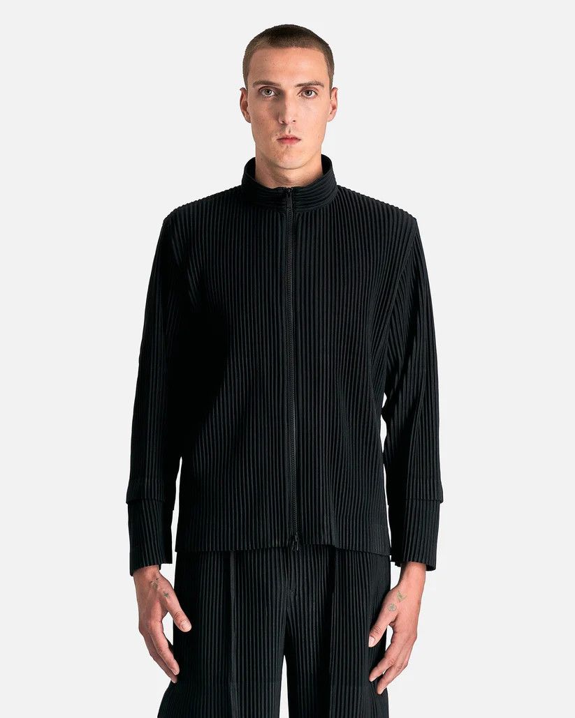 Homme Plisse Issey Miyake o1s1v1r1oon0925 Cargo Jacket in Black Size US L / EU 52-54 / 3 - 1 Thumbnail