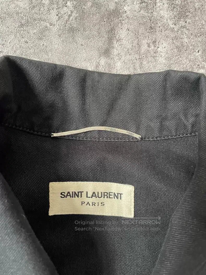 Saint Laurent Paris Saint Laurent Paris Palm Tree Military Jacket Size US S / EU 44-46 / 1 - 4 Thumbnail