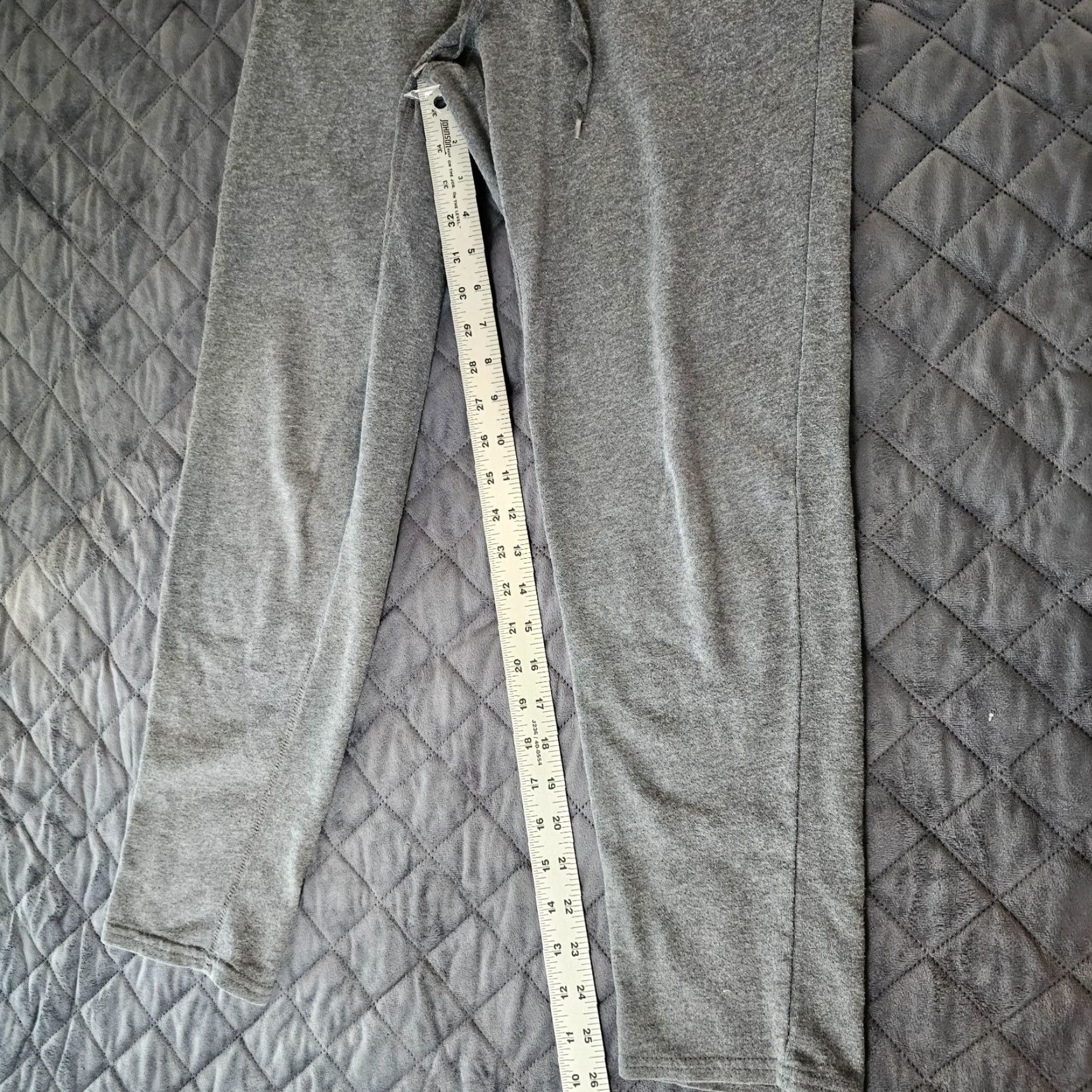 Champion Champion Sweat Pants Women's S Charcoal Elastic Waist Pockets Taper Leg Inseam 26 in Pants Athleisure Gym & Training Elite Life Size 28" / US 6 / IT 42 - 6 Thumbnail