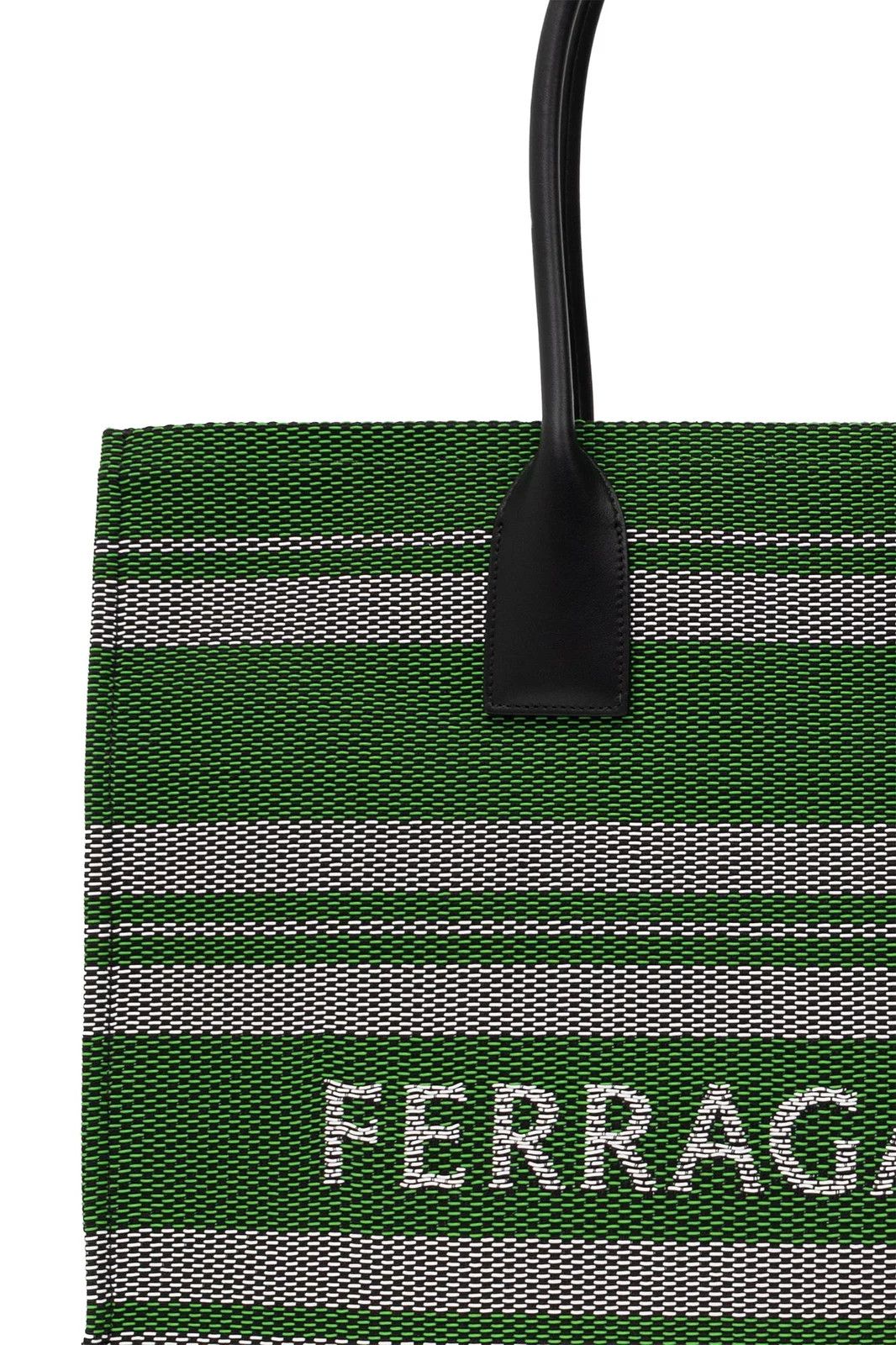 Salvatore Ferragamo o1s1rm0924 Size: OS / Tote Bag in Green/Grey Size ONE SIZE - 5 Thumbnail