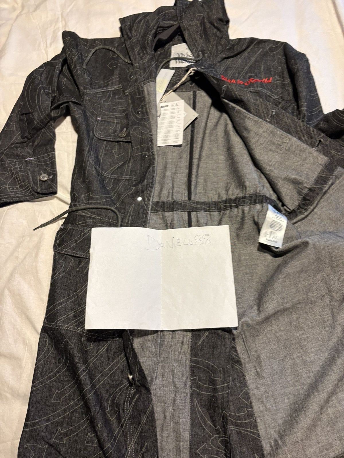 Vivienne Westwood Vivienne Westwood denim parka/overcoat. Size US S / EU 44-46 / 1 - 15 Thumbnail