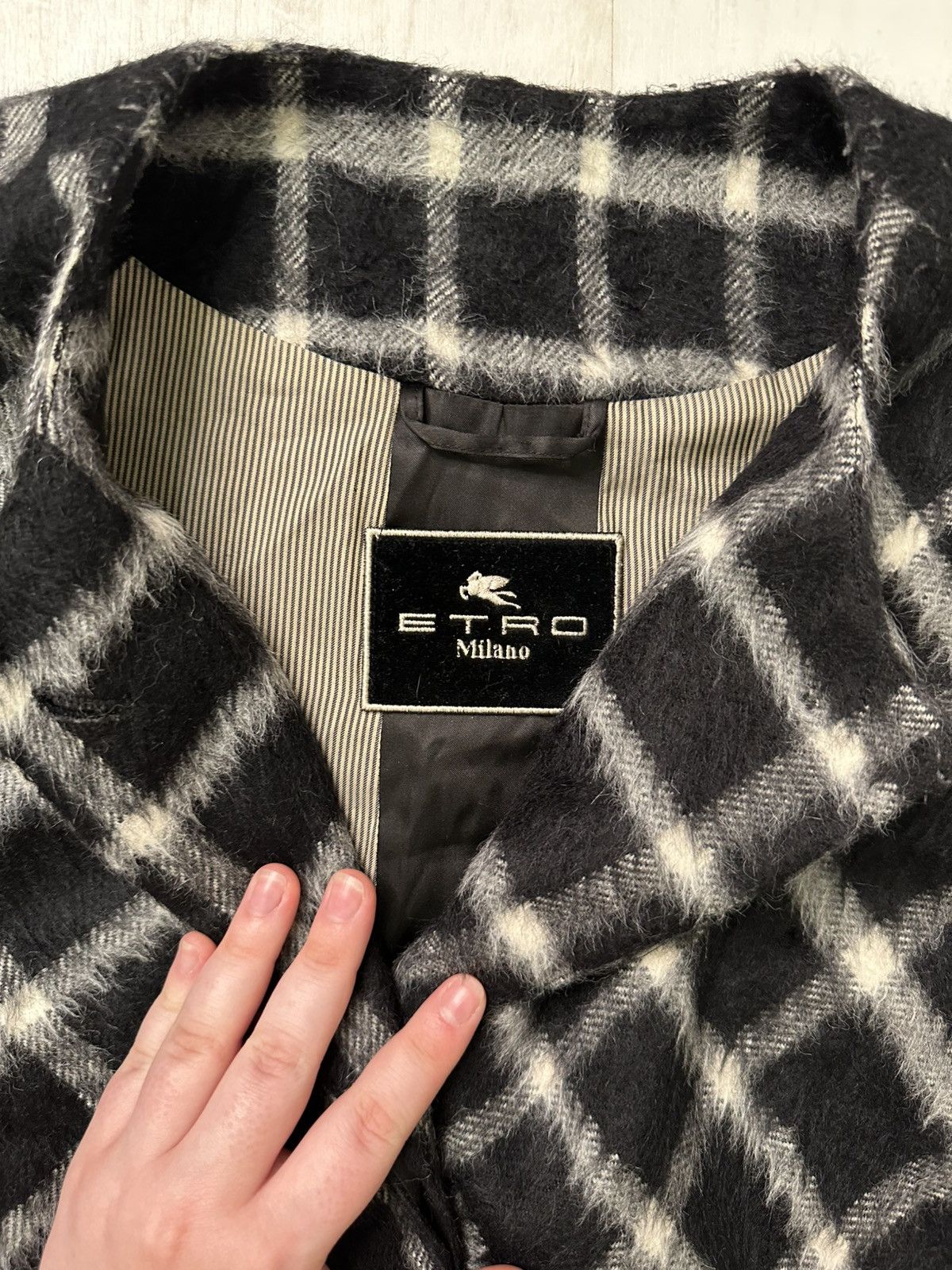 Etro Etro 100% Alpaca Wool coat Size US M / EU 48-50 / 2 - 6 Thumbnail