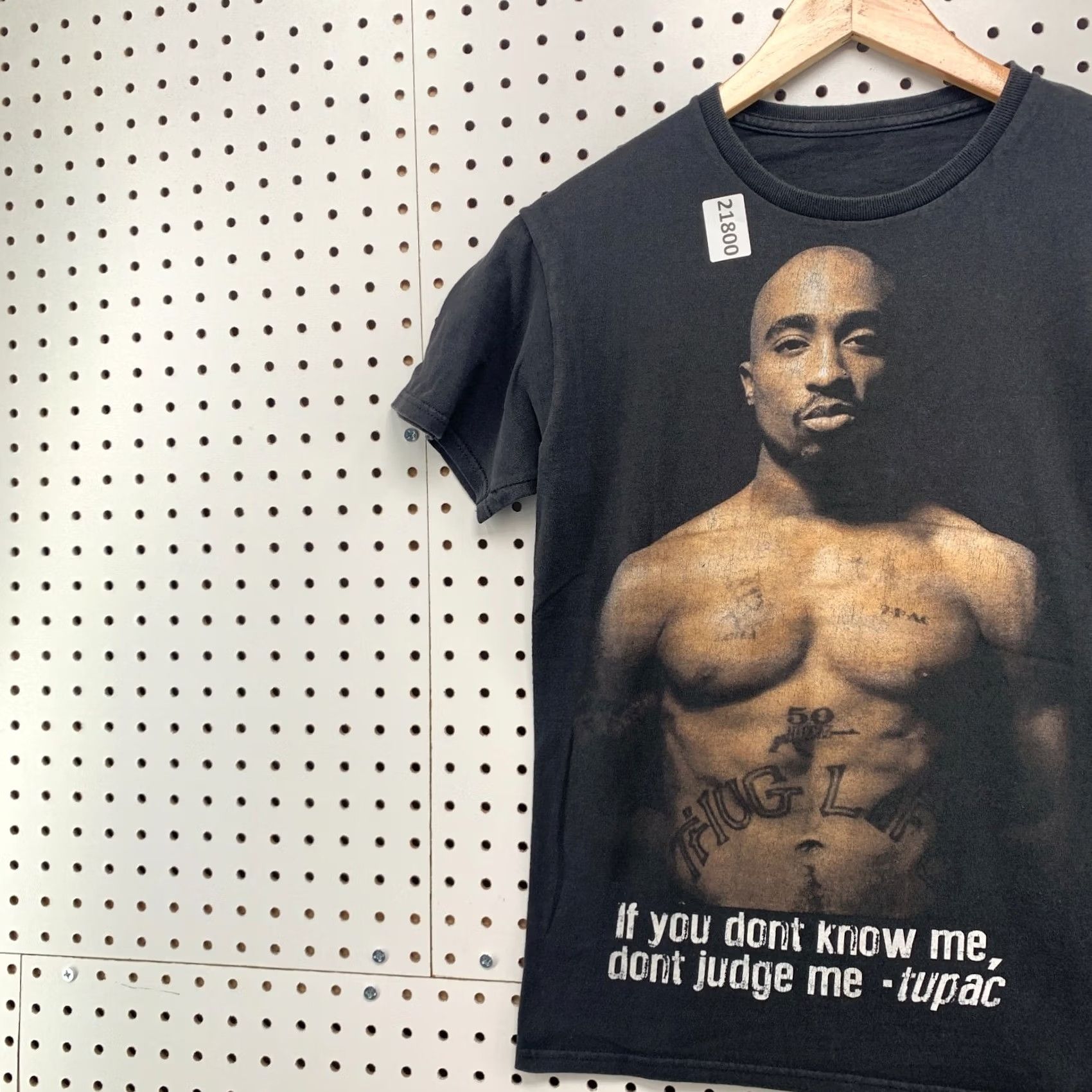 Vintage 2pac Tupac Shirt Black If You Dont Know Me Dont Judge Me M Womens Size M / US 6-8 / IT 42-44 - 3 Thumbnail