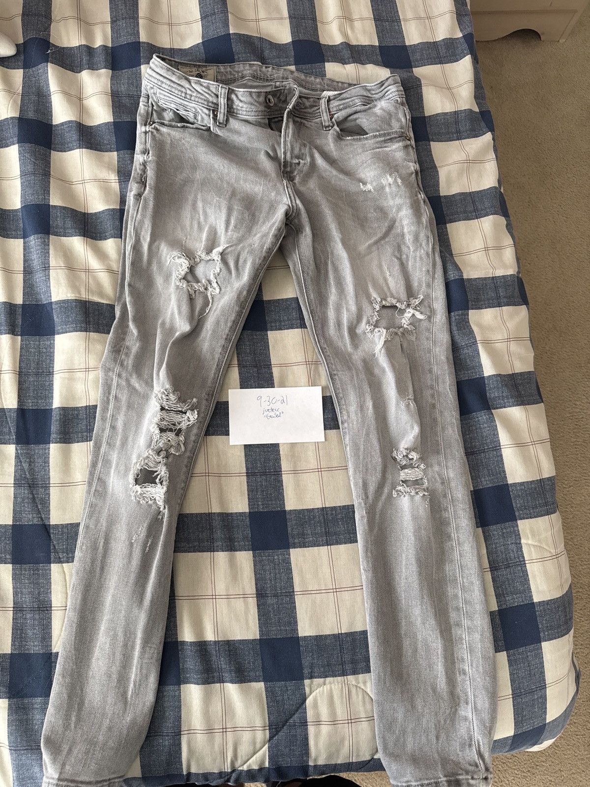 Zara Zara Ripped Denim Jeans Size US 32 / EU 48 - 4 Thumbnail