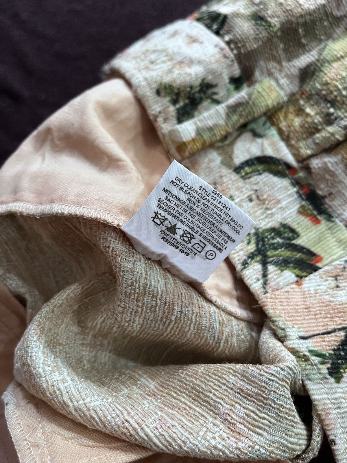 Japanese Brand Tory Burch Flower fullprint Size US 29 - 7 Thumbnail