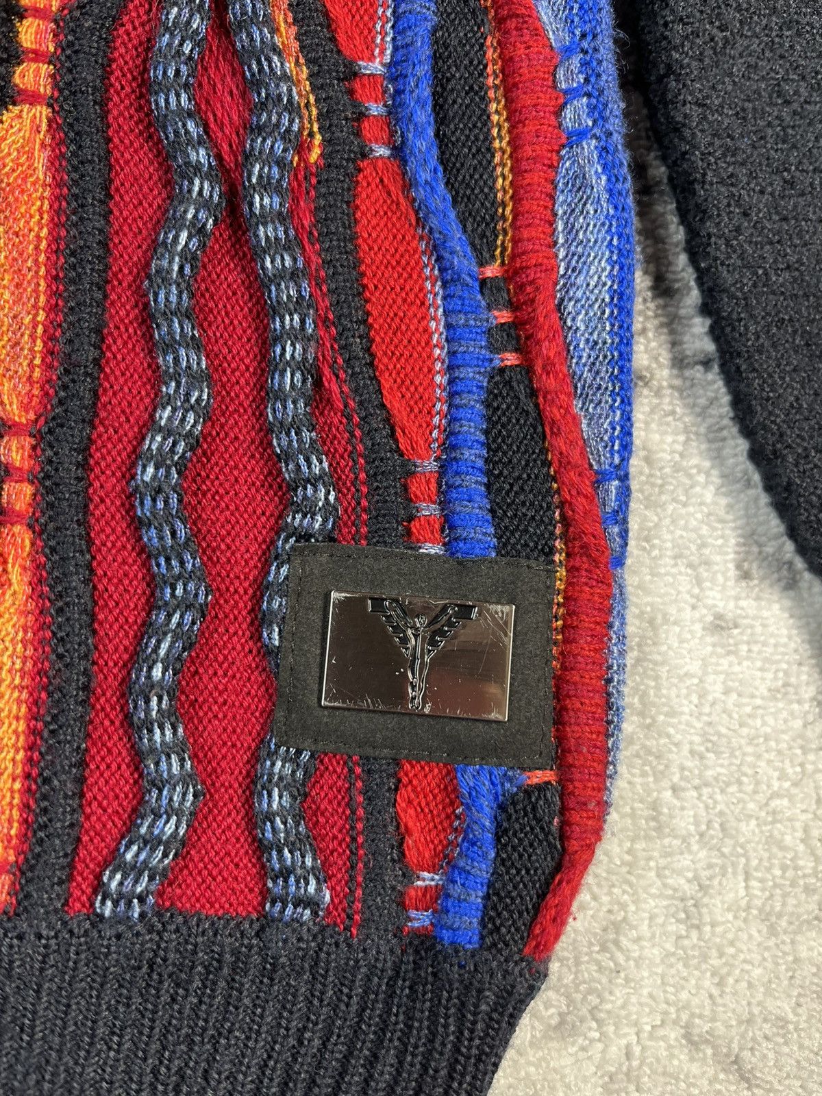 Carlo Colucci Coogi Style Carlo Colucci Knit Sweater Italy L Size US L / EU 52-54 / 3 - 6 Thumbnail