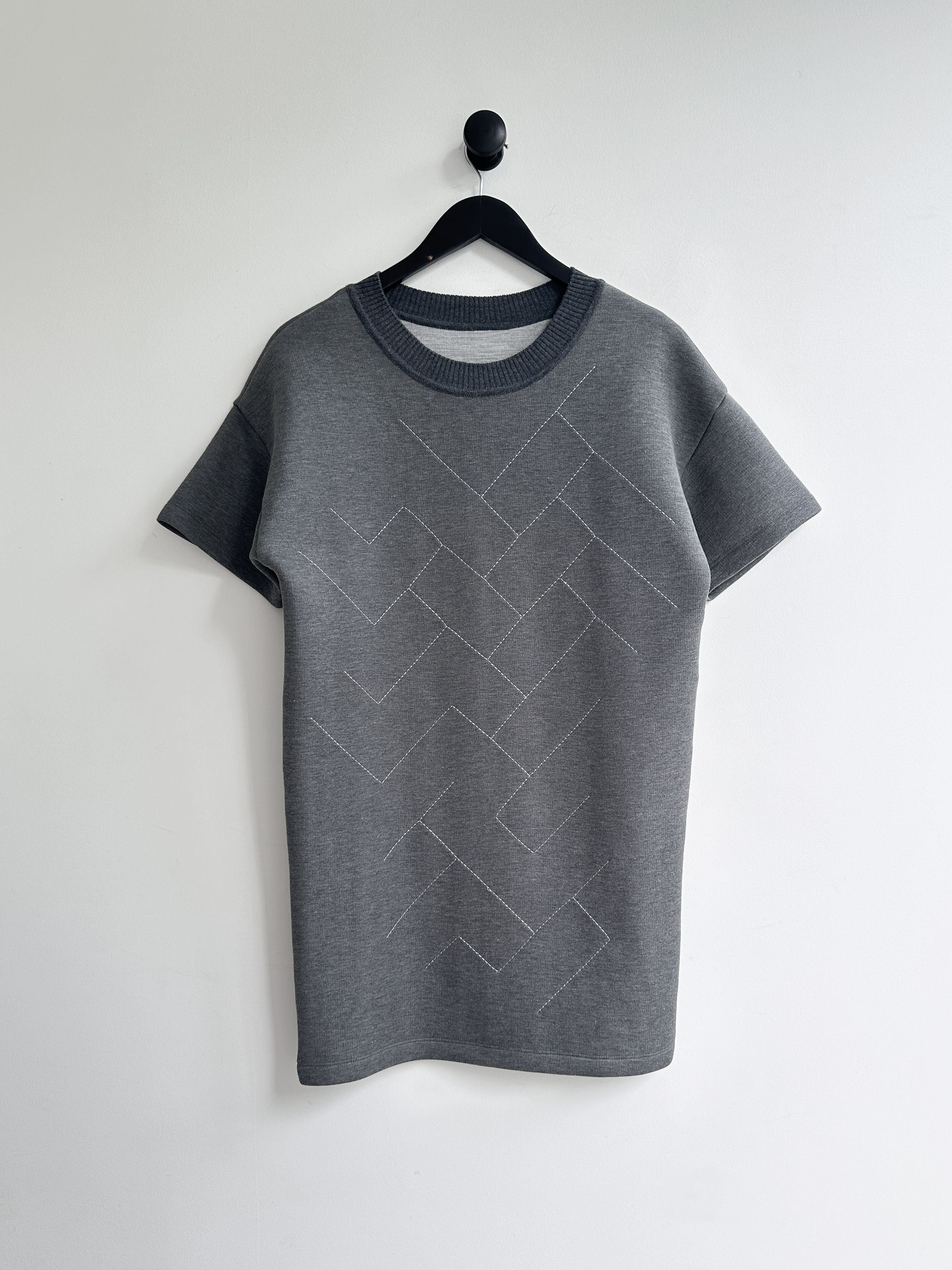 Maison Margiela Maison Margiela Gray Tunic Dress Mini Size XS / US 0-2 / IT 36-38 - 5 Thumbnail